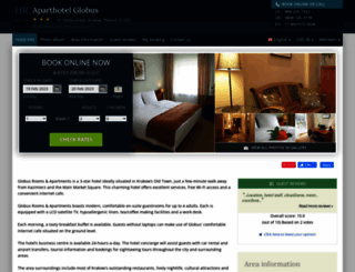 globus-hotel-krakow.h-rez.com screenshot