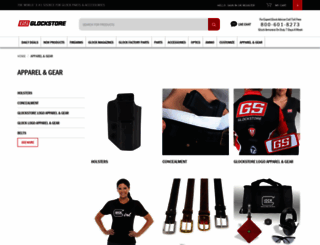 glockapparel.com screenshot