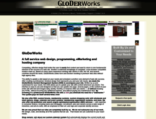 gloderworks.net screenshot