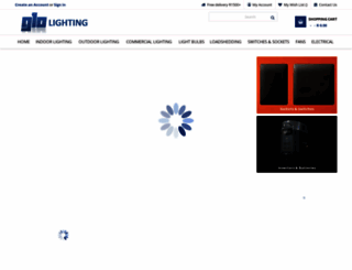 glolighting.co.za screenshot