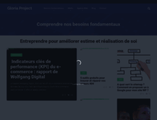 gloria-project.eu screenshot