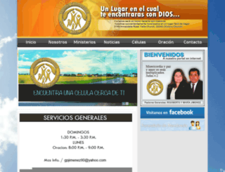 gloriadelpadre.com screenshot