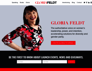 gloriafeldt.com screenshot