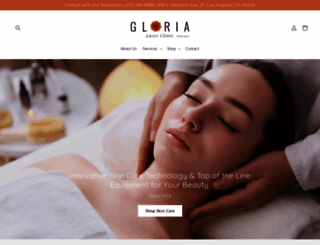 glorialaserclinic.com screenshot