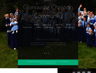gloriavale.org.nz screenshot