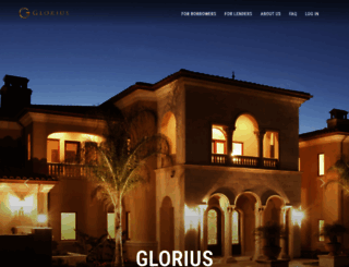 glorius.com screenshot