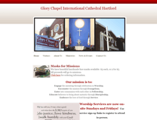 glorychapelhartford.com screenshot