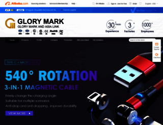 glorymarkgroup.en.alibaba.com screenshot