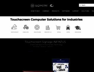 glorystartouch.com screenshot