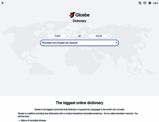 glosbe.com screenshot