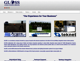 gloss-srl.com screenshot