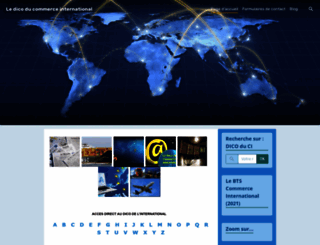 glossaire-international.com screenshot