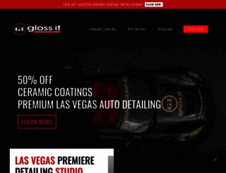 glossitdetailstudio.com screenshot