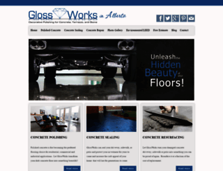 glossworksalberta.com screenshot