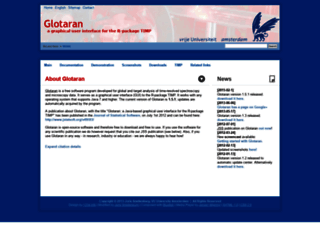 glotaran.org screenshot