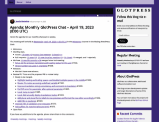 glotpress.org screenshot