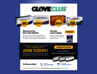 gloveclub.com screenshot