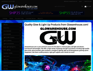 glowarehouse.com screenshot