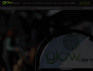 glowdental.co.uk screenshot