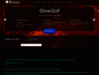 glowgolf.com.au screenshot
