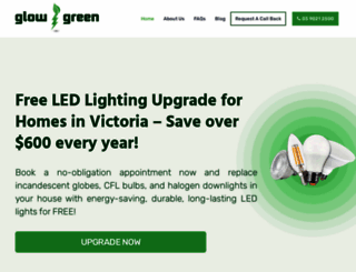 glowgreen.com.au screenshot