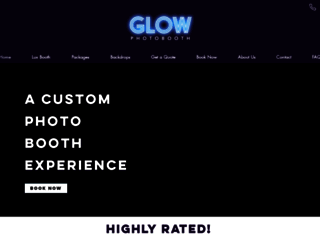 glowphotoboothco.com screenshot