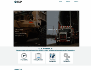 glplogistics.com screenshot