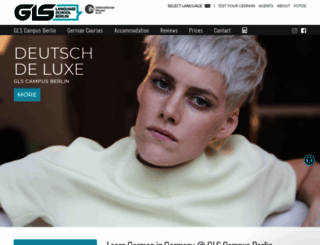 gls-german-courses.de screenshot