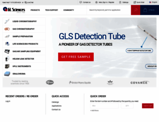 glsciencesinc.com screenshot