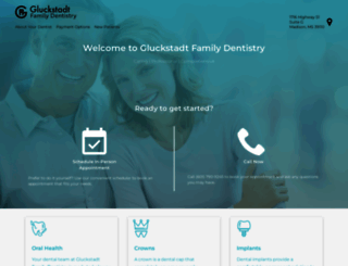 gluckstadtfamilydentistry.com screenshot