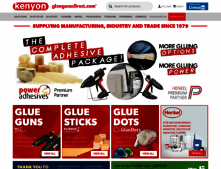 gluegunsdirect.com screenshot