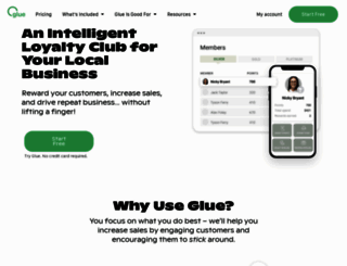 glueloyalty.com screenshot