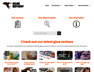 gluereview.com screenshot
