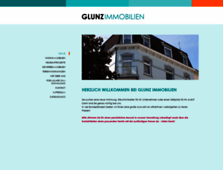 glunz-immobilien.de screenshot