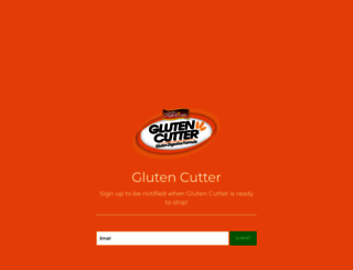 gluten-cutter.launchrock.com screenshot