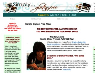 gluten-free-flour.com screenshot
