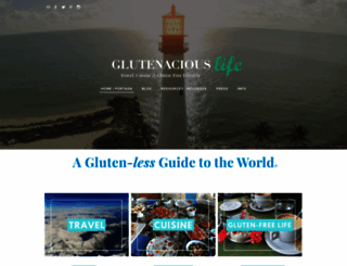 glutenaciouslife.com screenshot