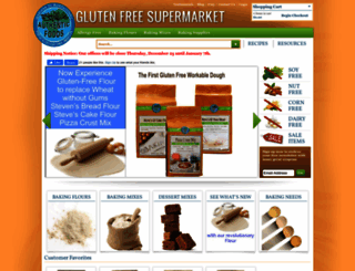 glutenfree-supermarket.com screenshot