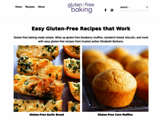 glutenfreebaking.com screenshot
