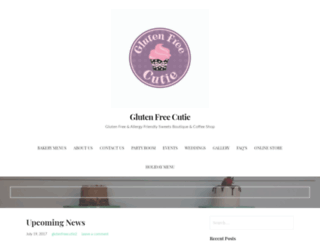 glutenfreecutie.com screenshot