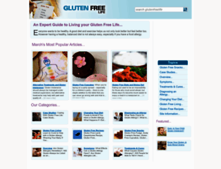 glutenfreelife.co.uk screenshot