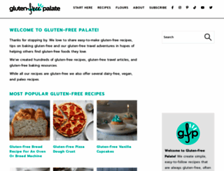 glutenfreepalate.com screenshot
