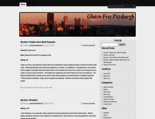 glutenfreepittsburgh.wordpress.com screenshot