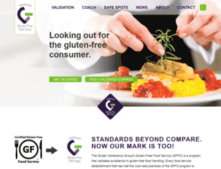 glutenfreerestaurants.org screenshot