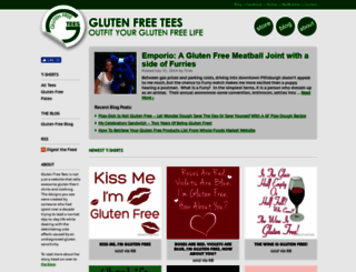 glutenfreetees.com screenshot