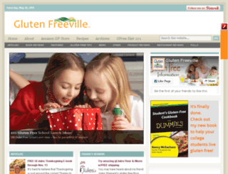 glutenfreeville.com screenshot