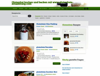 glutenfreie-ernaehrung.com screenshot
