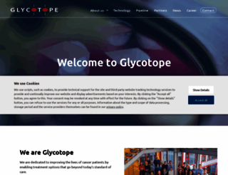 glycotope.com screenshot
