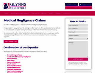 glynns.co.uk screenshot