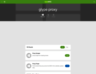 glype-proxy.apponic.com screenshot